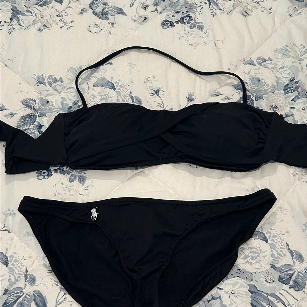 Polo by Ralph Lauren Black Bikini